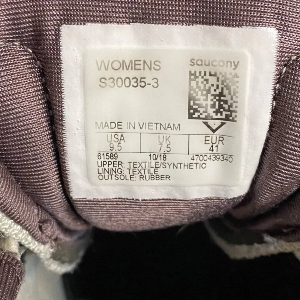 Saucony VersaFoam Inferno Shoe Womens 9.5 Beige S30035 Low Road Running Sneaker - Picture 5 of 8